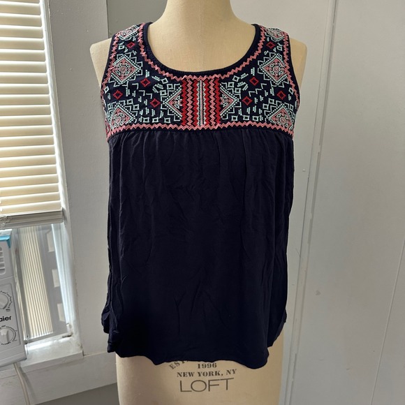 Skies Are Blue Tops - skies are Blue Embroidered top Size S